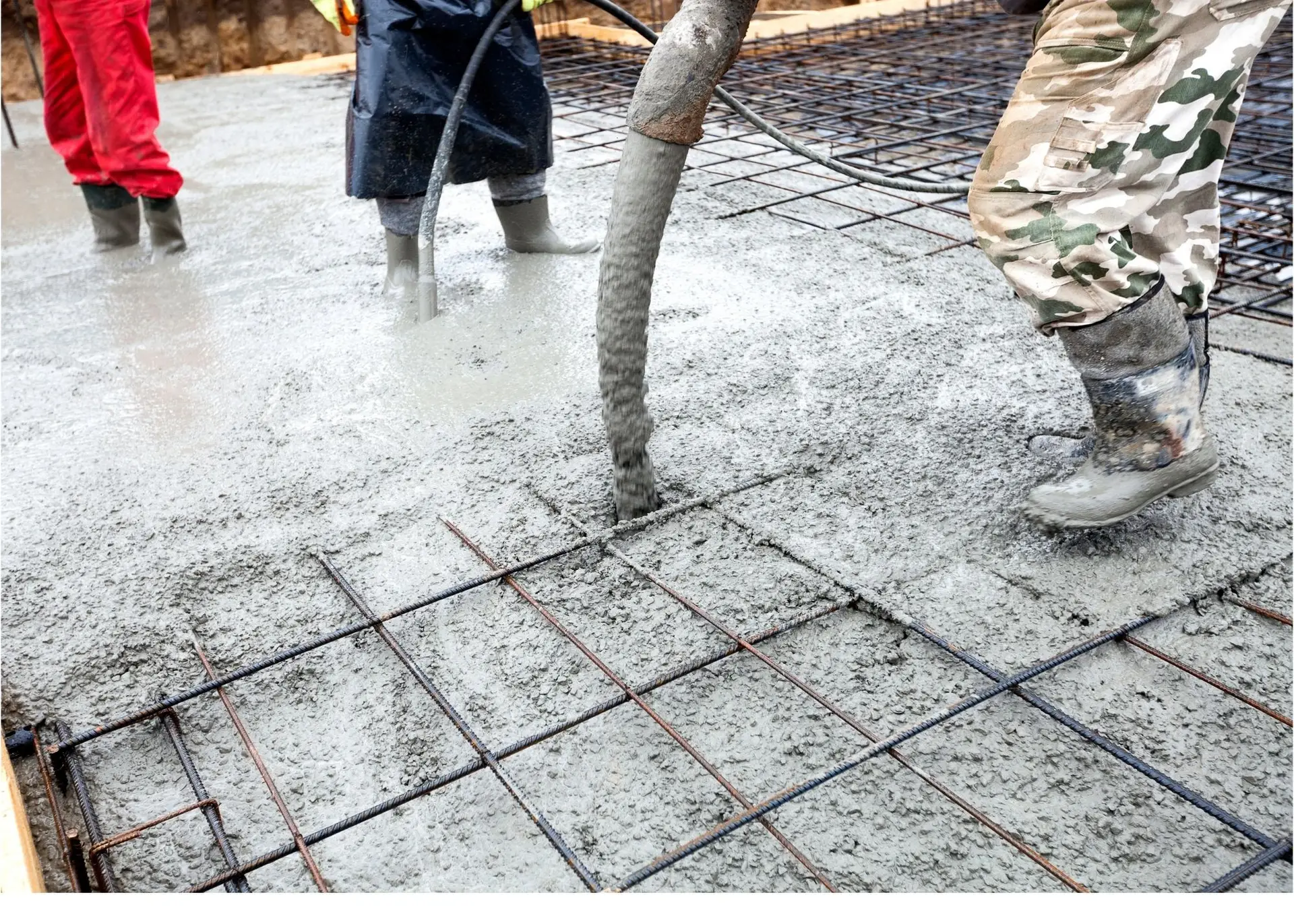 Commercial concrete foundation and slab project
